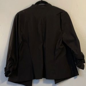 Cute bunched sleeve blazer torrid sz0